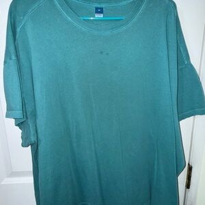 Old Navy Women’sTeal Short Sleeve Crewneck Tee
